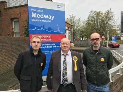Image courtesy of Martin Rose Martin Rose, Alan Bullion and John Castle
