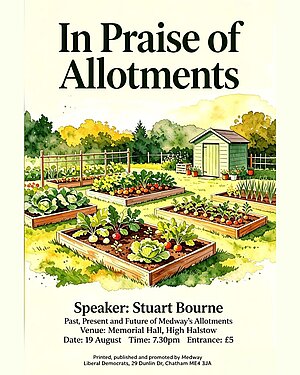 Stuart Bourne's public talk on allotments
