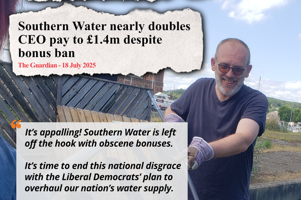 John's angry at high water bills